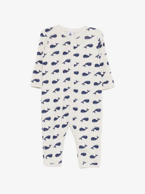 Petit Bateau رومبر بطبعة حوت