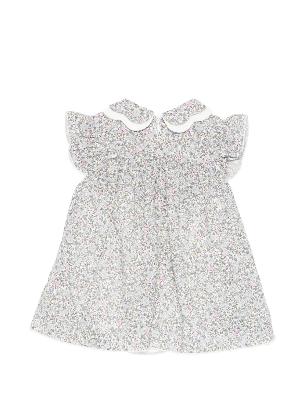  Nanan Floral-patterned Dress - Grey 