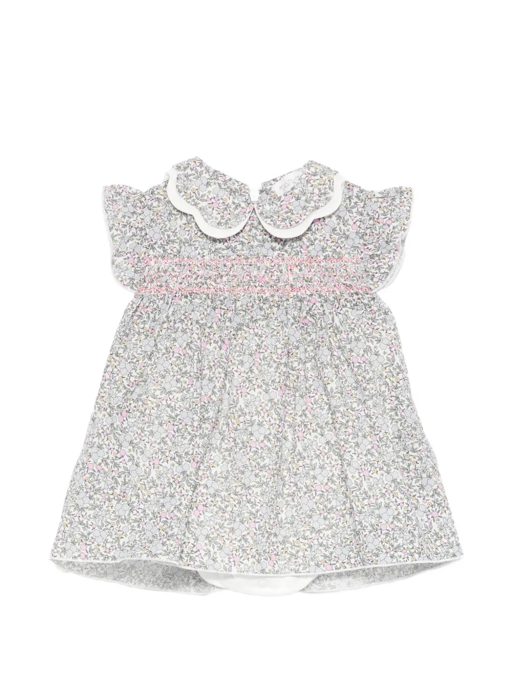 NANAN floral-patterned dress - Grigio