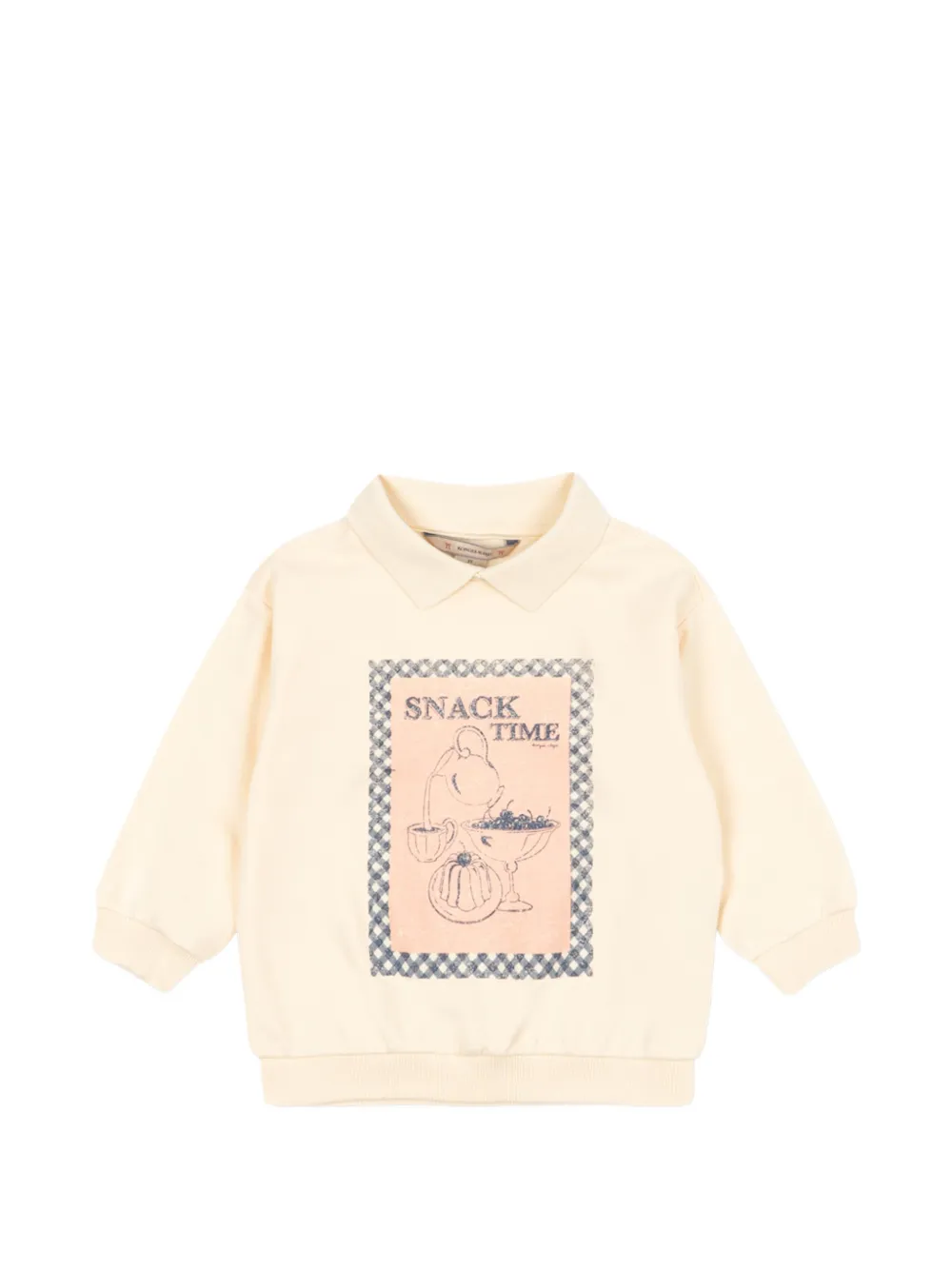 Konges Sløjd snack time sweatshirt - Toni neutri