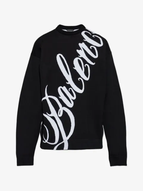 Balenciaga свитер с логотипом