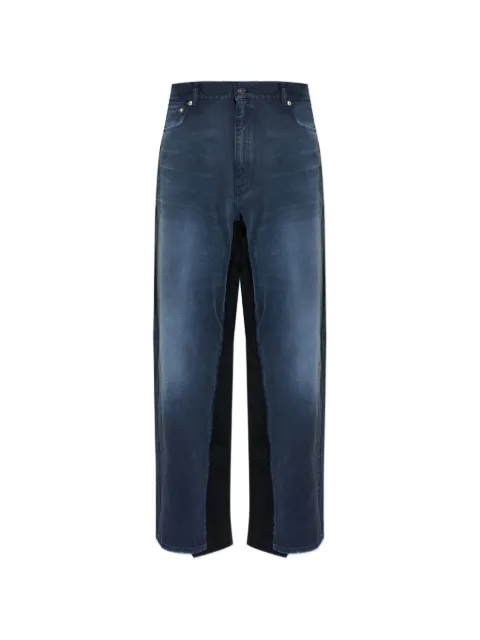 Balenciaga distressed-effect raw-cut jeans