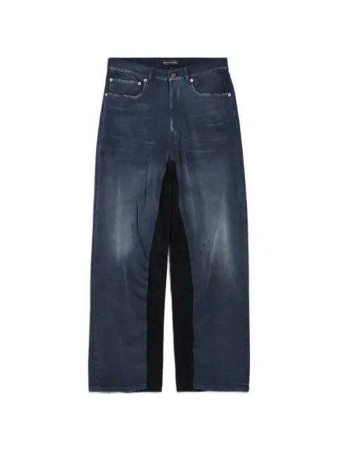 Balenciaga patched baggy trousers