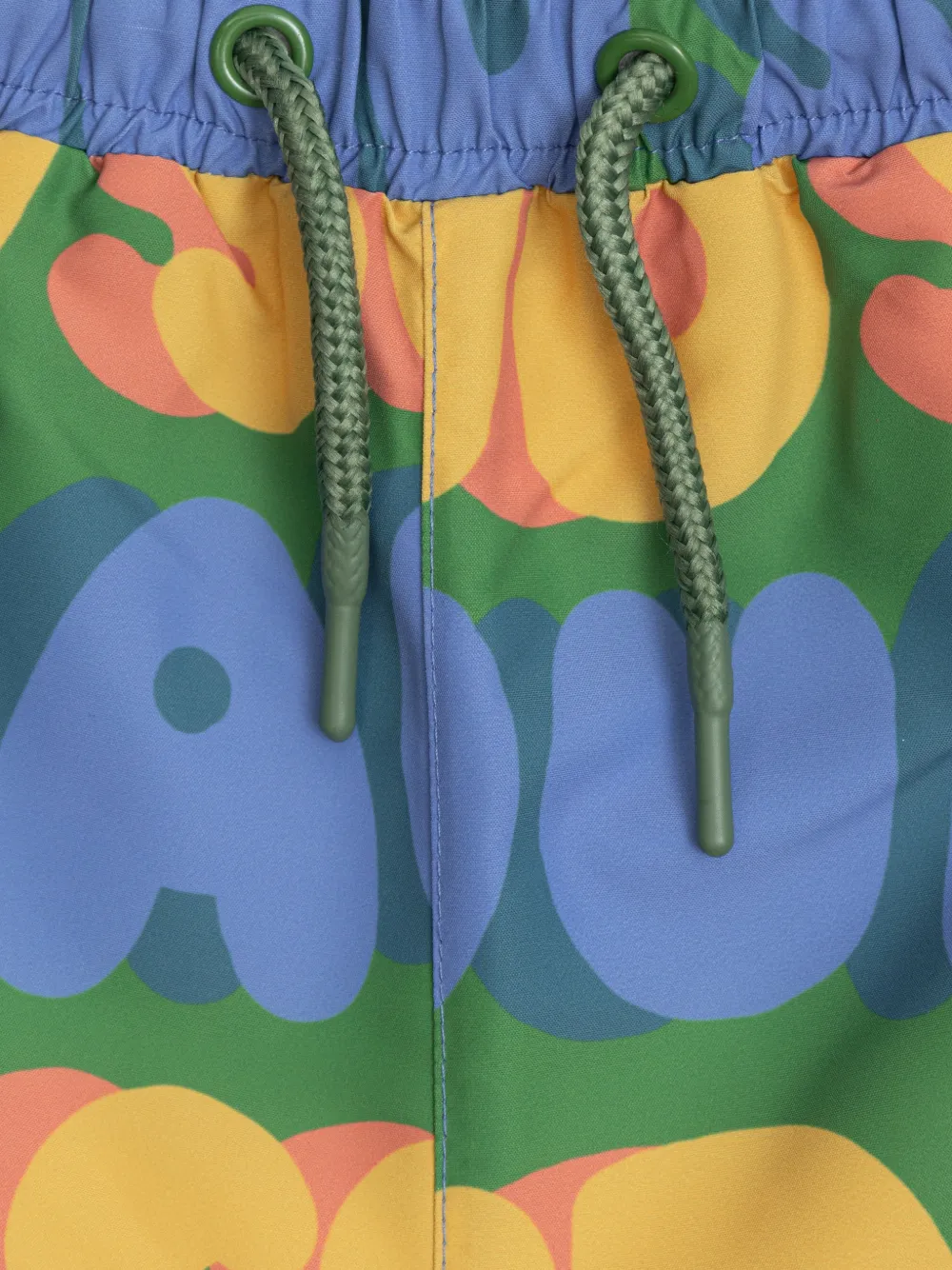  Stella Mccartney Kids Pattern Pocket Swim Shorts - Green 
