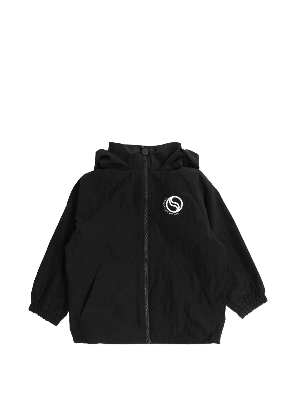 Stella McCartney Kids hooded jacket - Nero