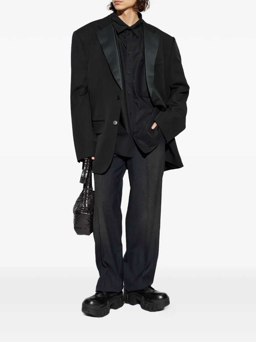 Balenciaga Straight broek Grijs