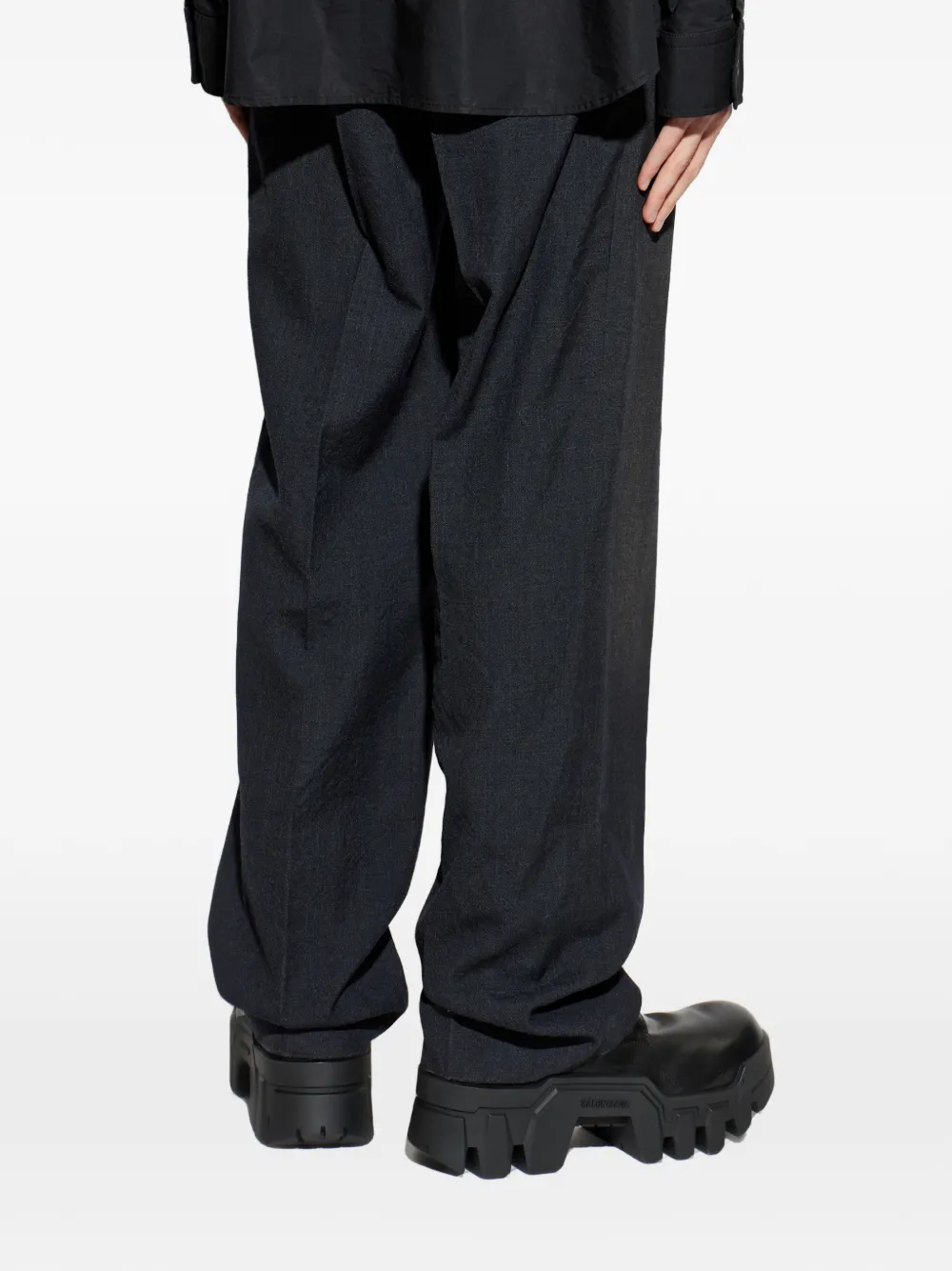 Balenciaga Straight broek Grijs