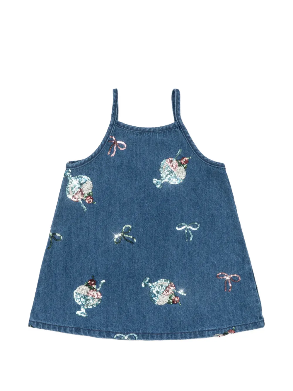 Konges Sløjd A-line embellished dress - Blu