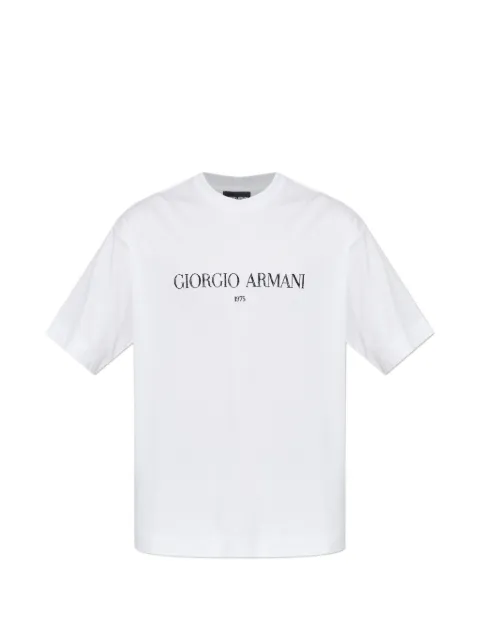 Giorgio Armani logo-print T-shirt