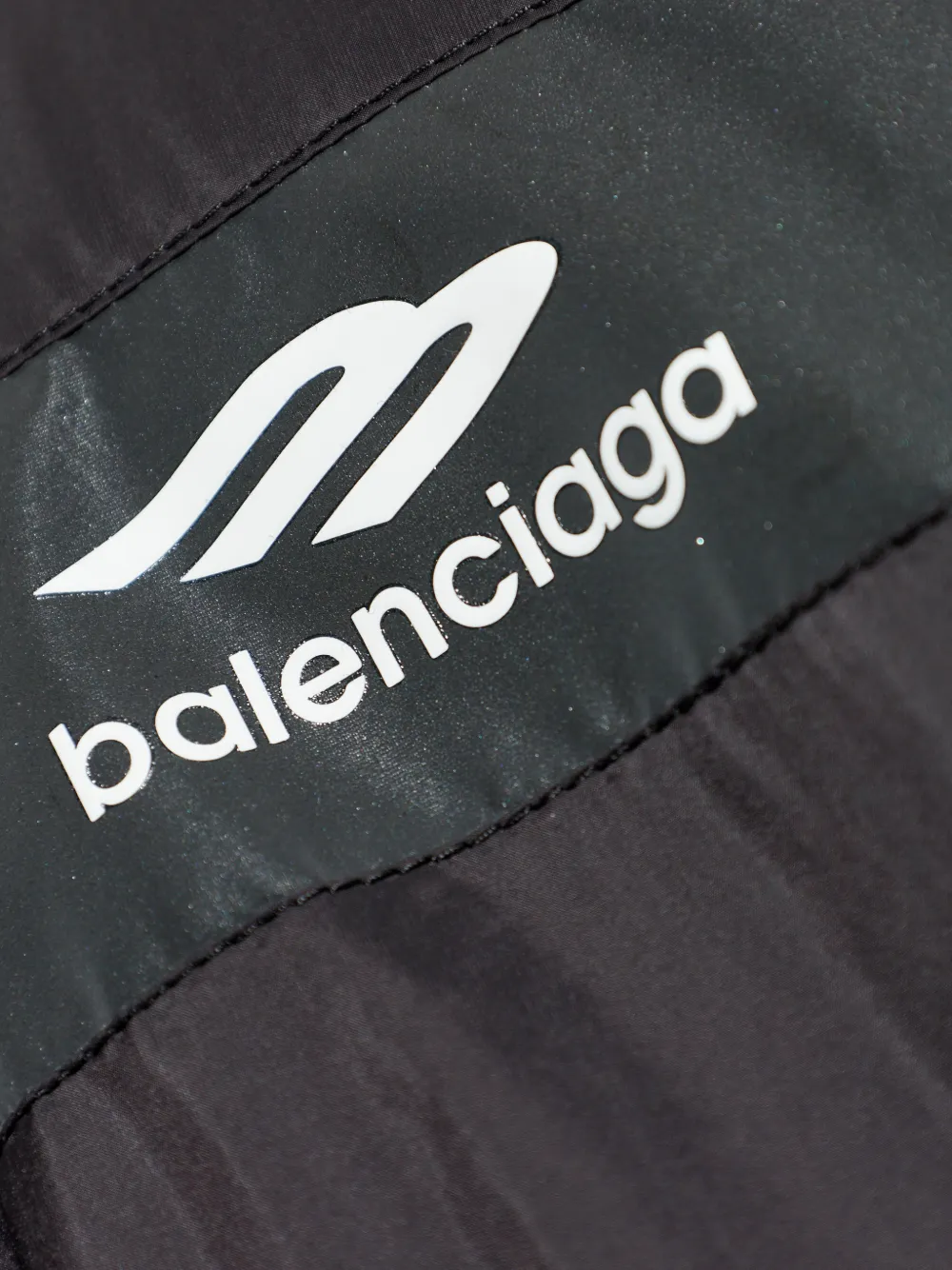 Balenciaga Lichtgewicht jack Zwart