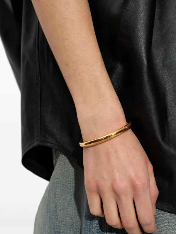 Balenciaga Saint-Germain Bangle Bracelet | Gold | FARFETCH