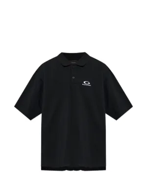 Balenciaga ロゴ ポロシャツ | ブラック | FARFETCH JP