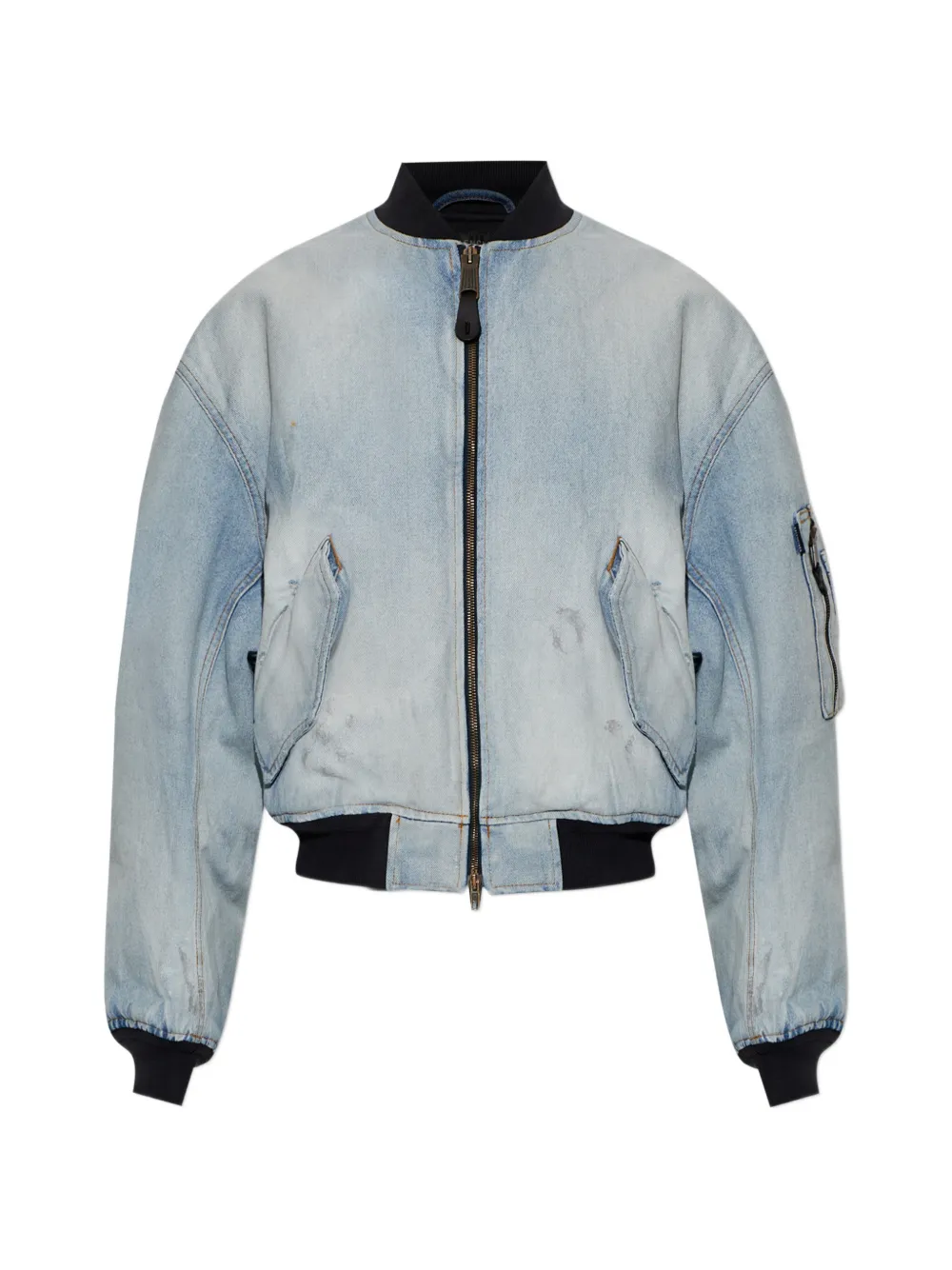 Balenciaga zip pocket jacket - Blue