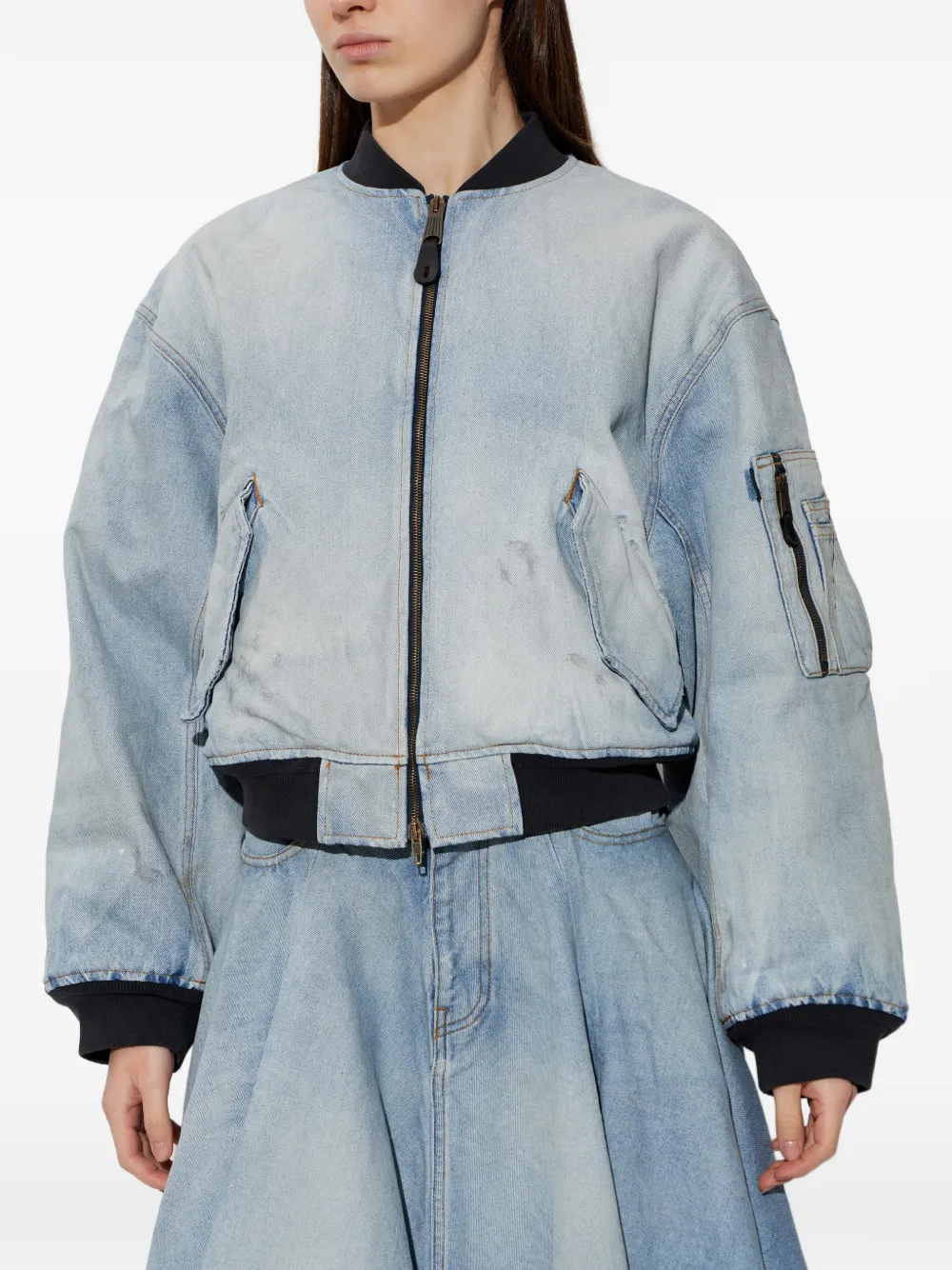 Balenciaga Jack met ritszak Blauw