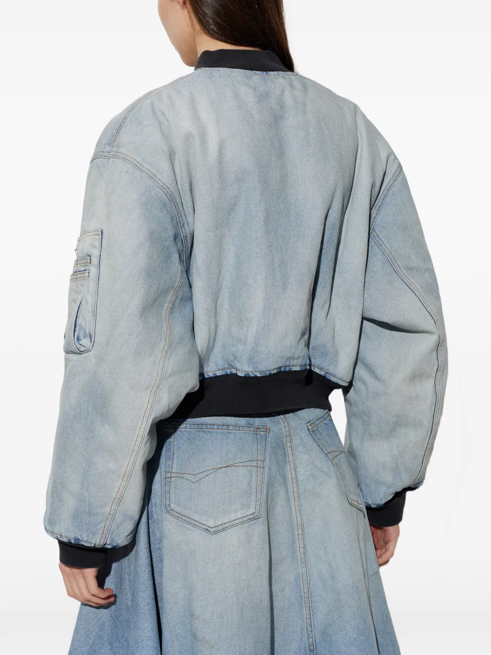 Balenciaga Jack met ritszak Blauw