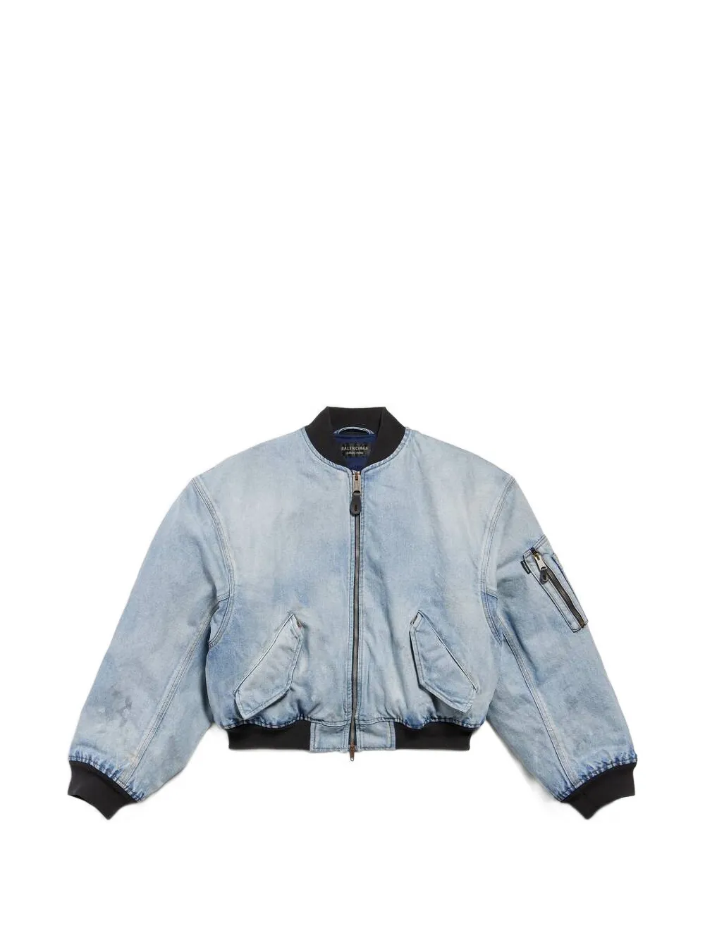 Balenciaga Giacca con zip - Blu