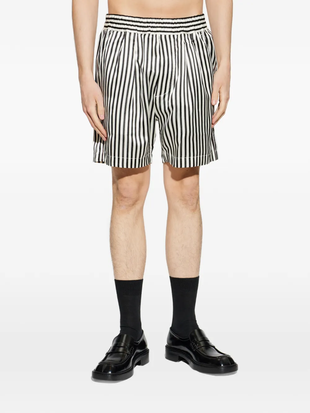  Tom Ford Striped Shorts - White 