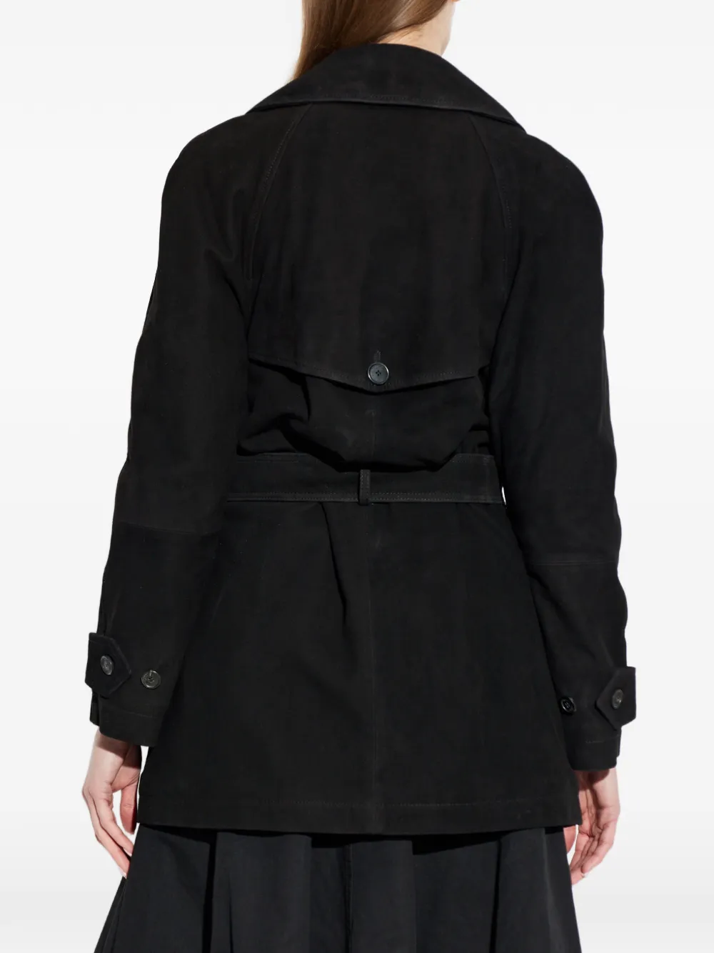 Balenciaga Cocoon trenchcoat Zwart