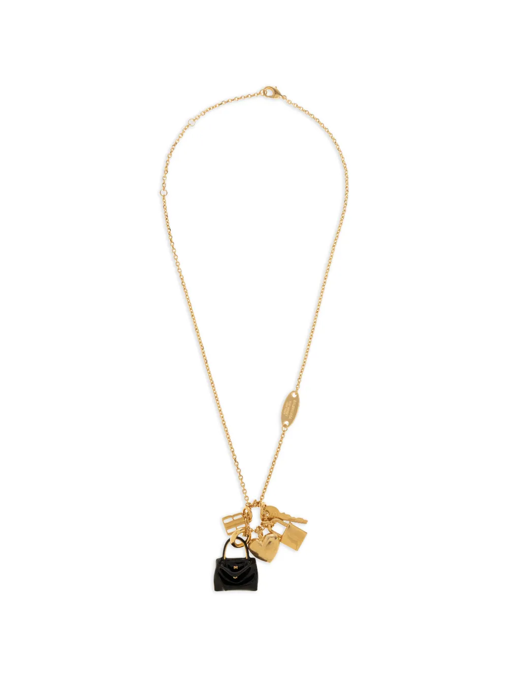 Balenciaga Collana Carousel Rodeo Collector con ciondolo - Oro