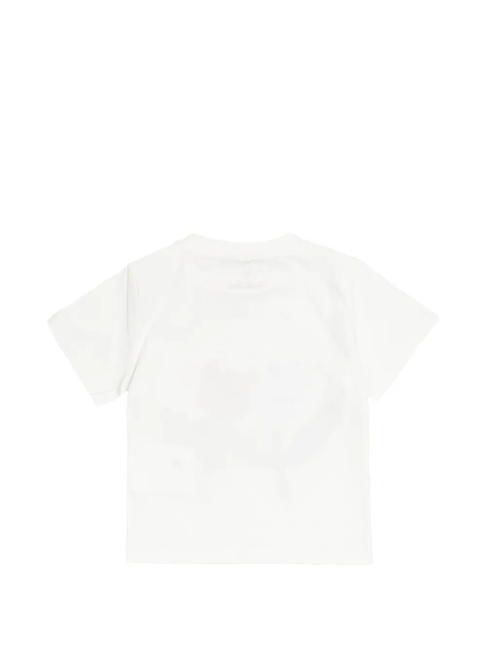 Stella McCartney Kids T-shirt met bloemenprint Wit
