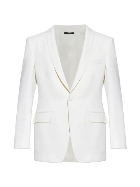 TOM FORD بليزر بطية صدر شال وجيب