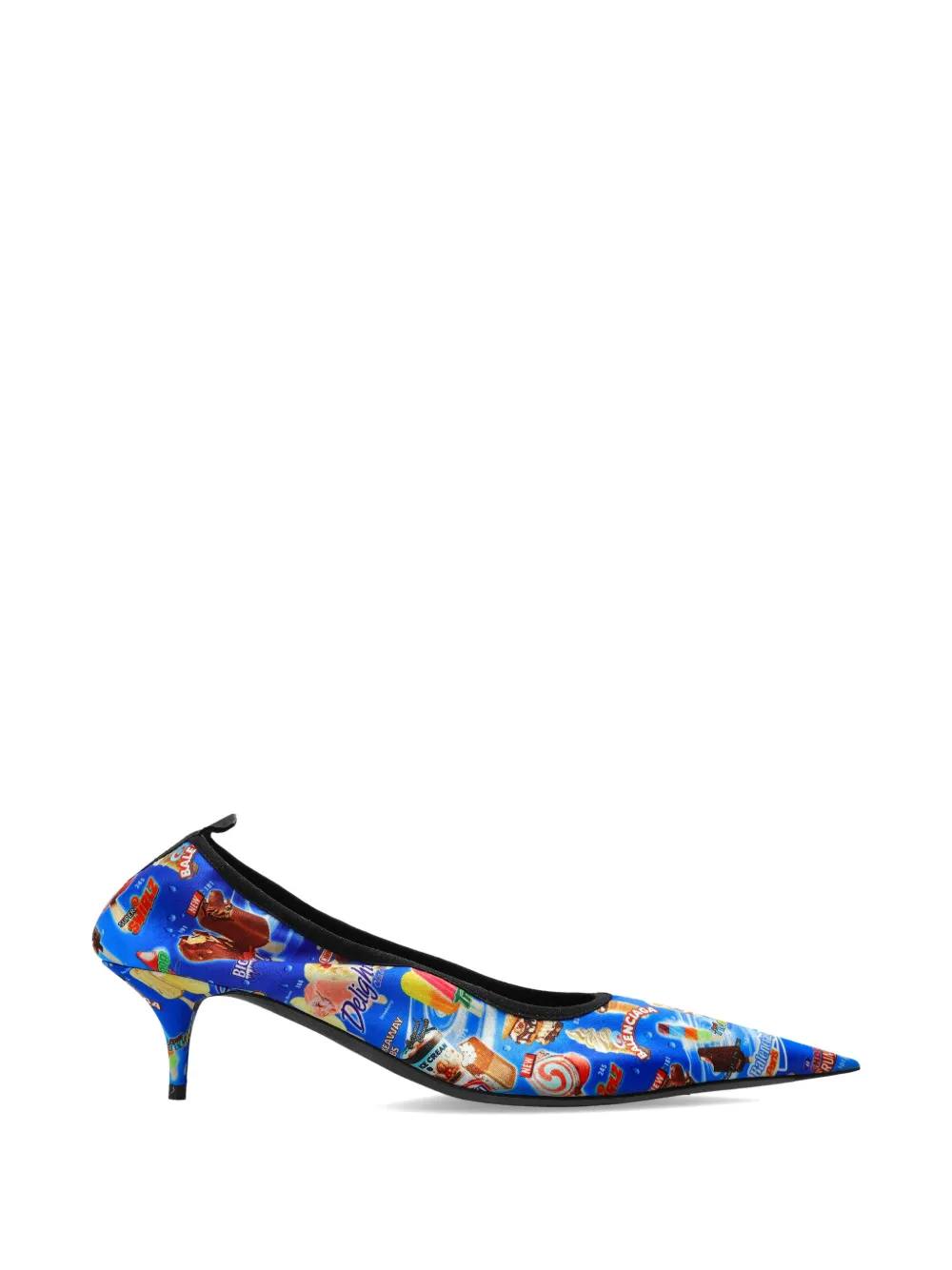 Balenciaga Avenue Pumps mit Eiscreme-Print - Blau