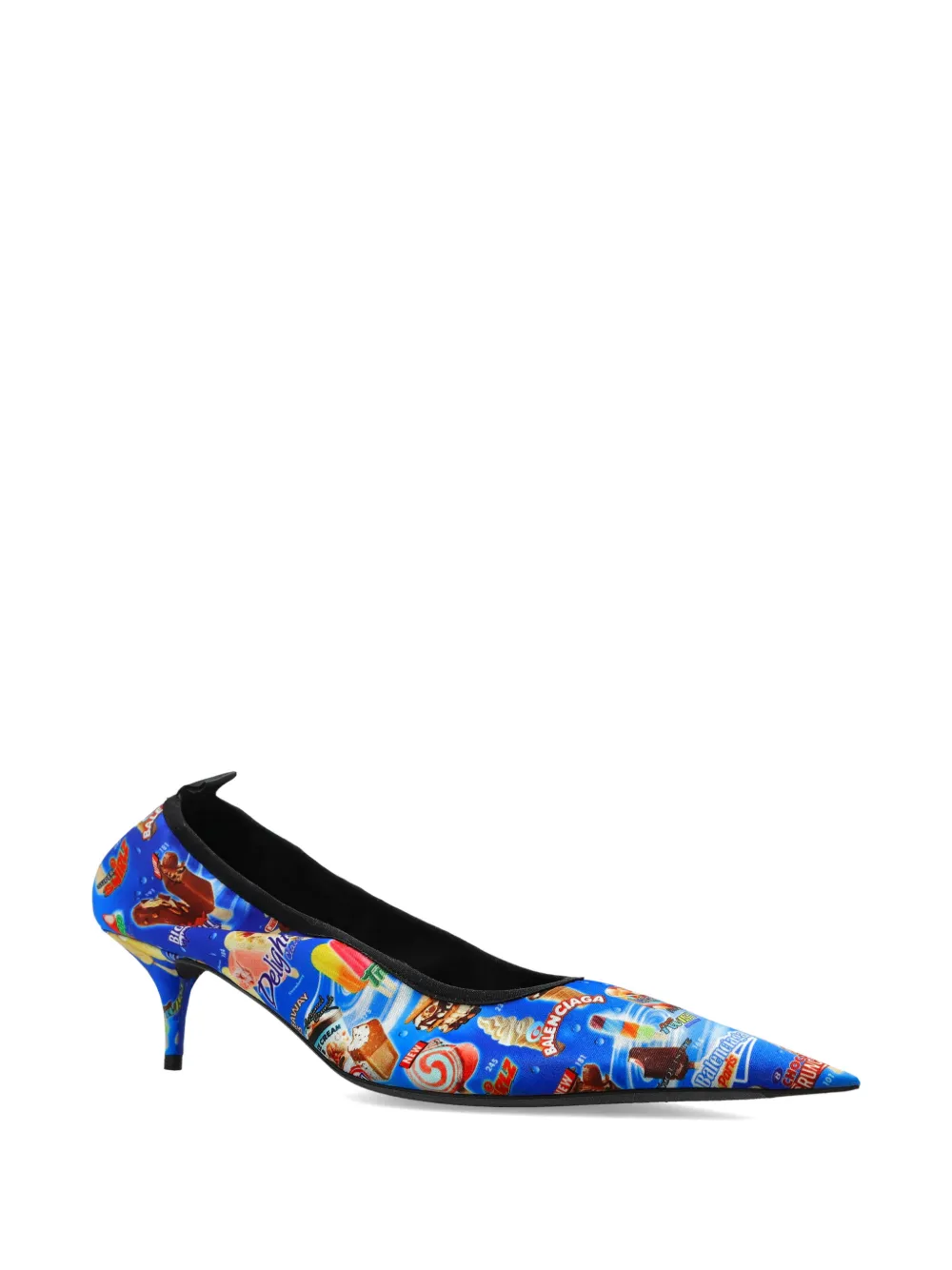 Balenciaga Avenue pumps met ijsjesprint Blauw