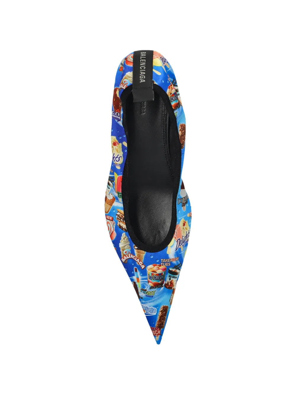 Balenciaga Avenue pumps met ijsjesprint Blauw