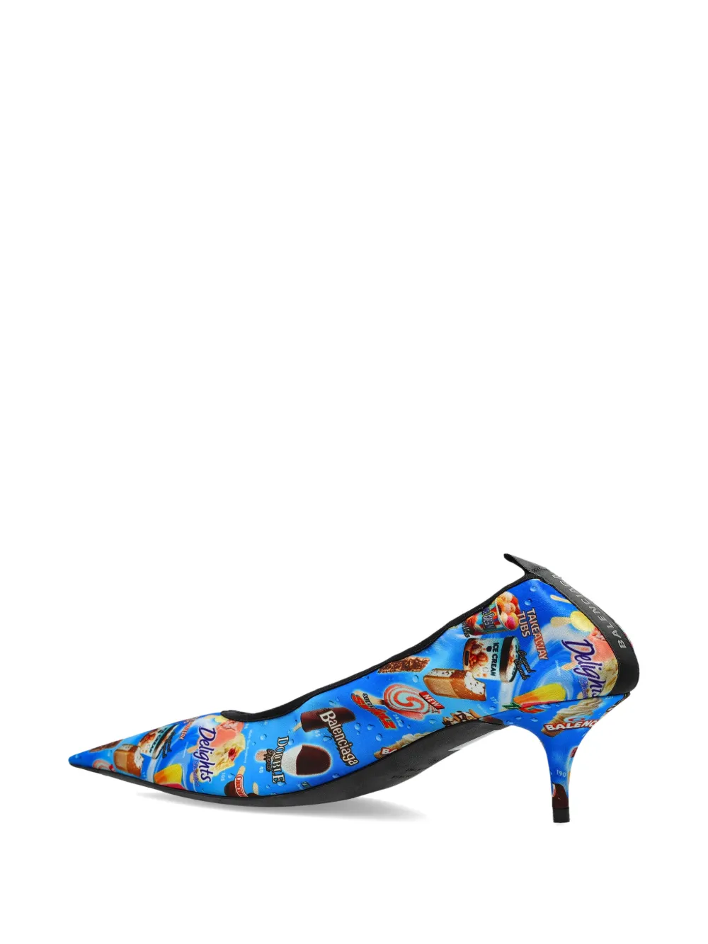 Balenciaga Avenue pumps met ijsjesprint Blauw