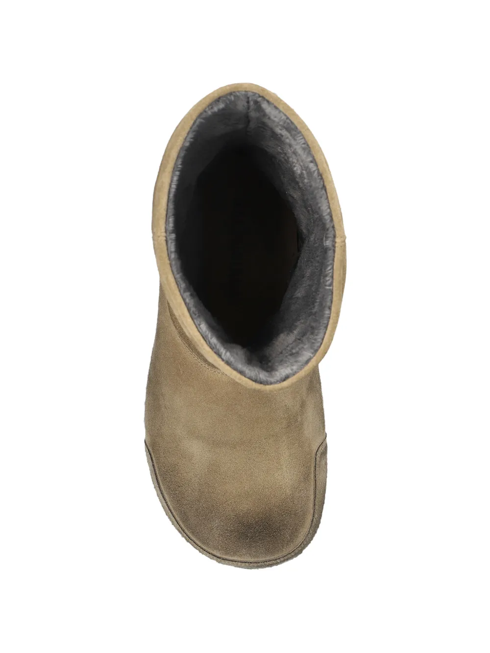 Balenciaga Dumbo gerafelde laarzen Beige