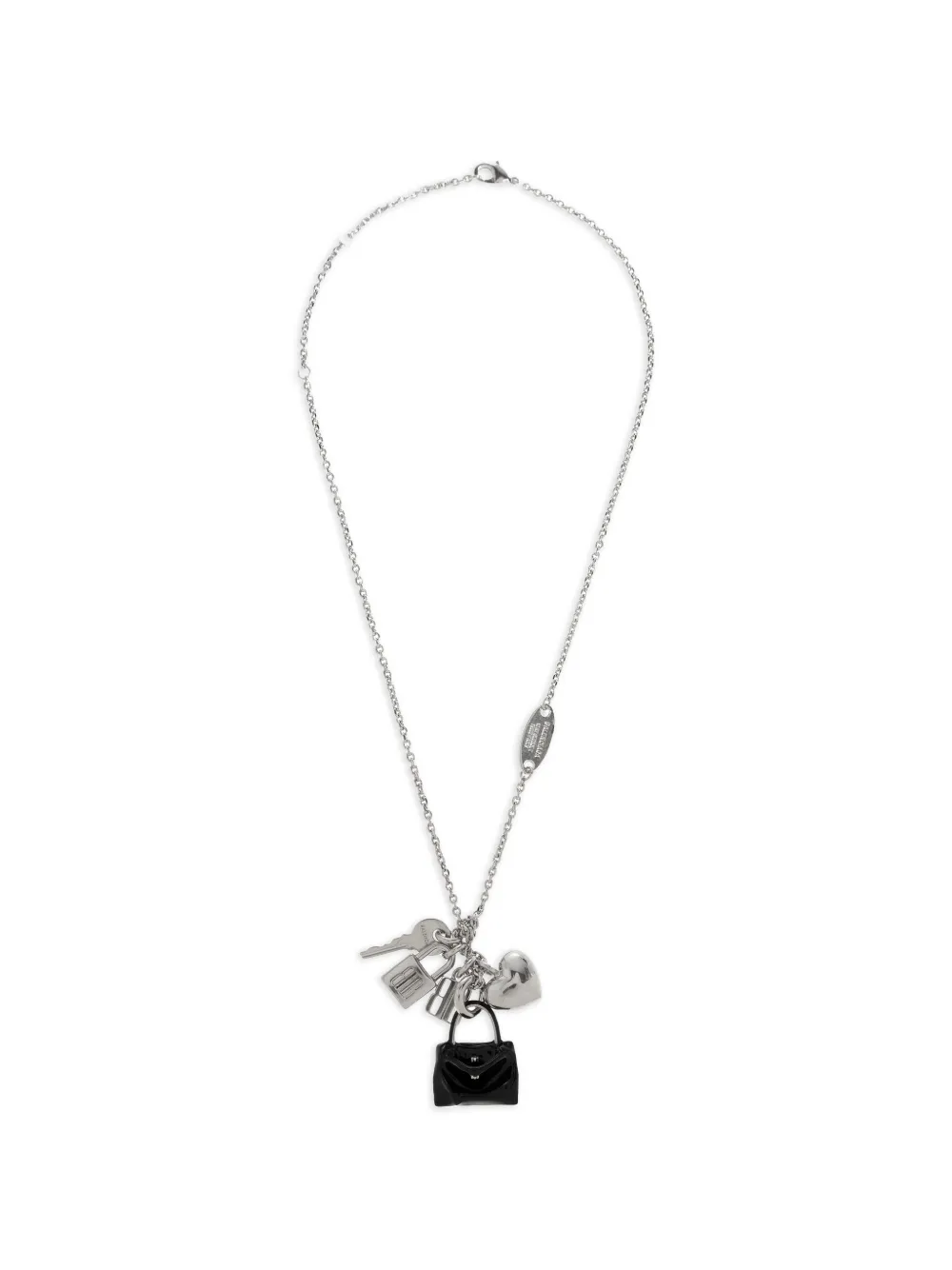 Balenciaga Collana con pendente - Argento