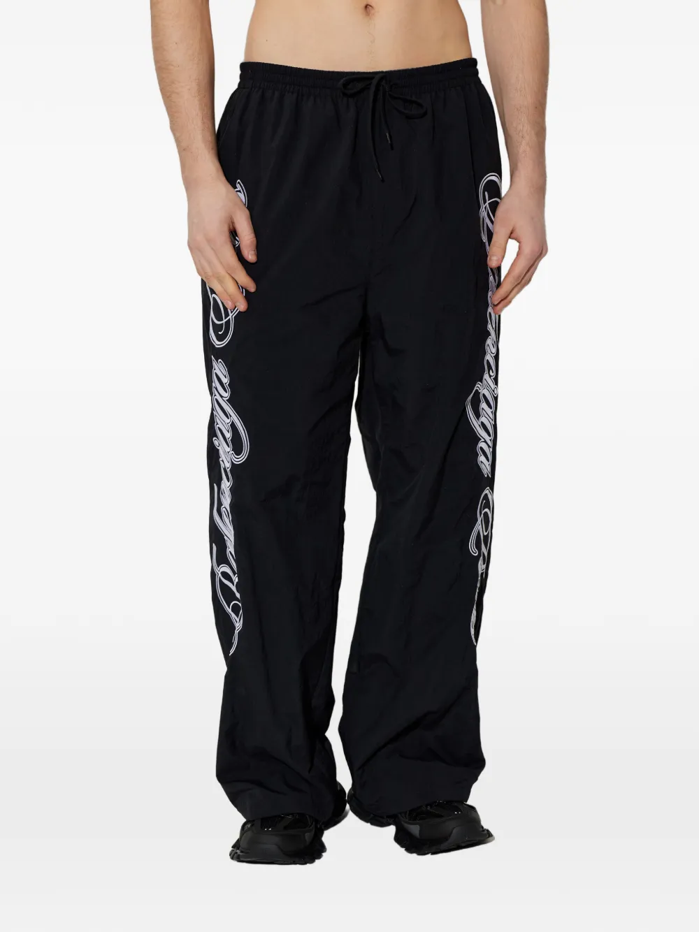 Balenciaga Broek met test Zwart