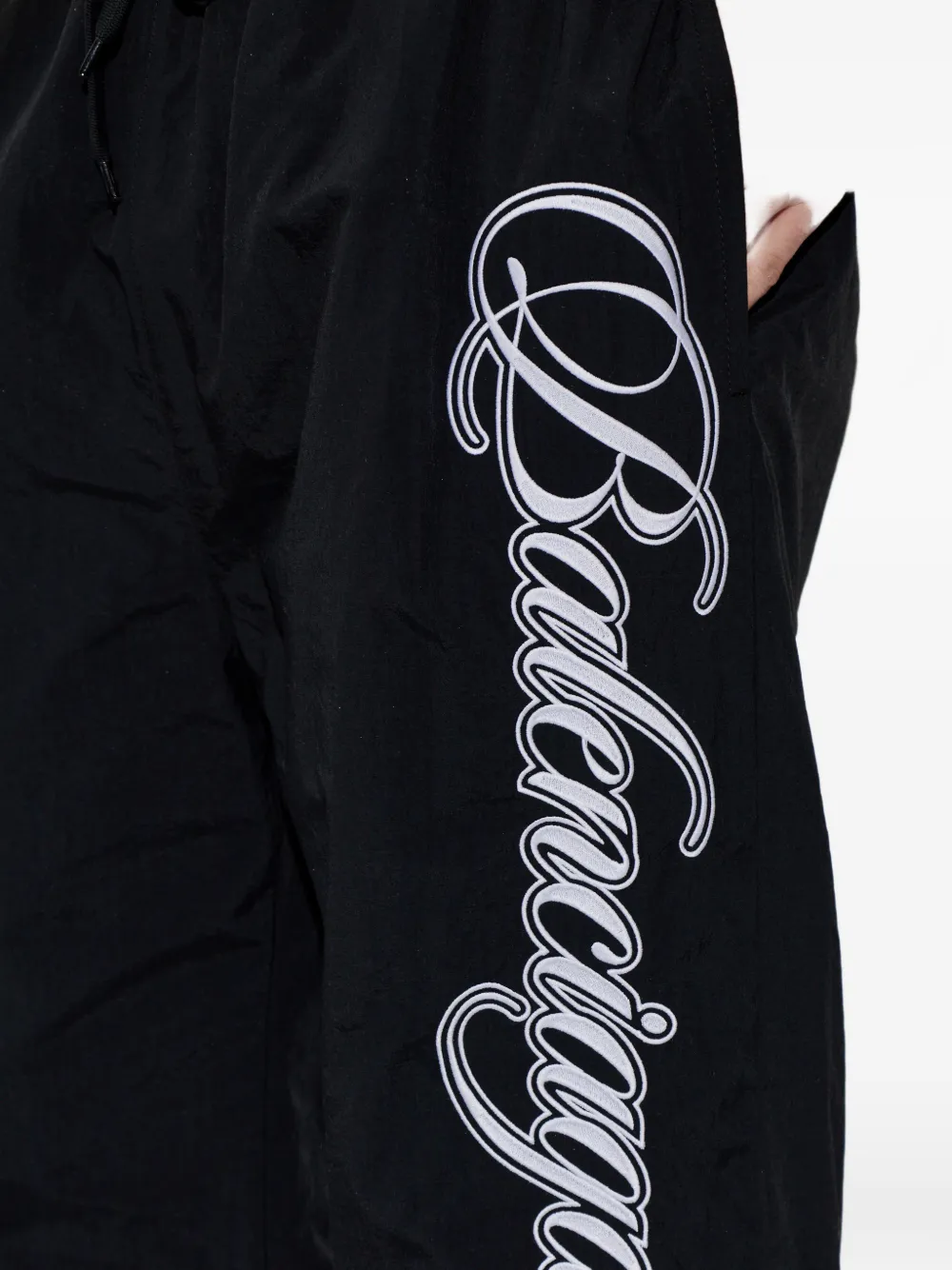 Balenciaga Broek met test Zwart