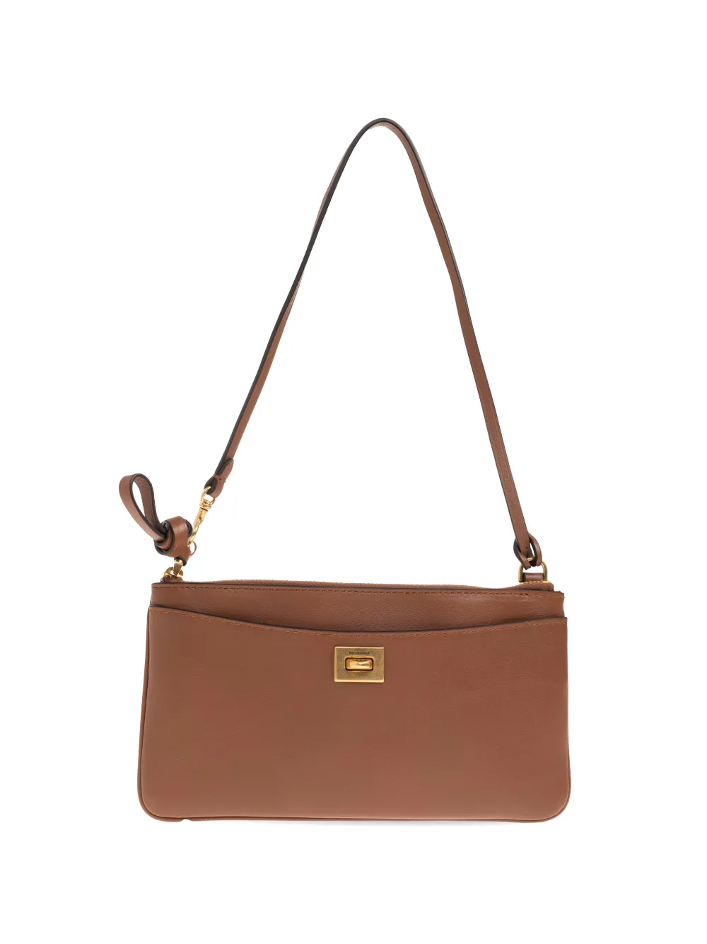 Balenciaga Rodeo leather shoulder bag - Marrone