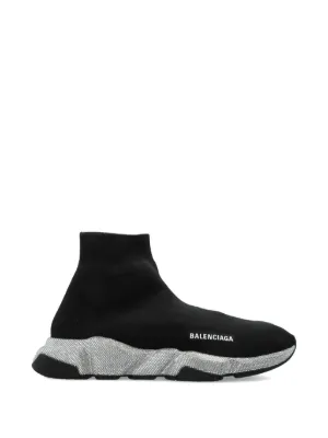 Balenciaga Speed Sneakers | Black | FARFETCH ZA