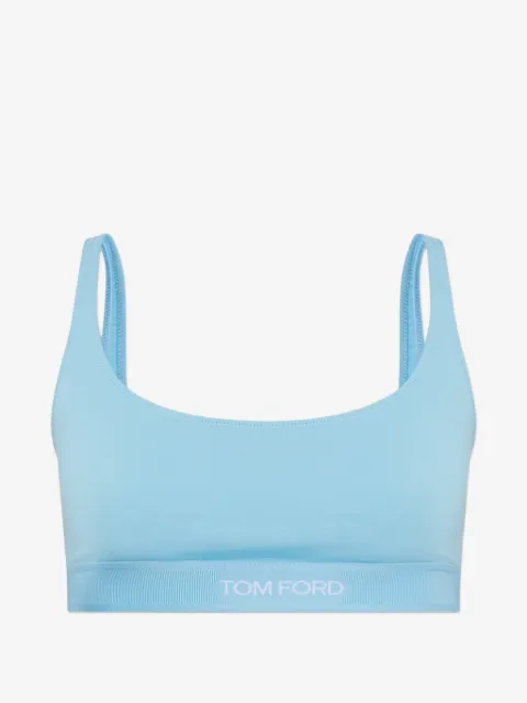 TOM FORD top con cuello redondo