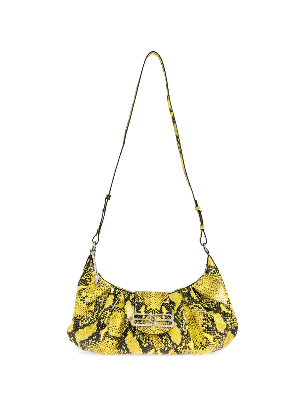 Balenciaga medium Pamela logo-detail shoulder bag - Giallo