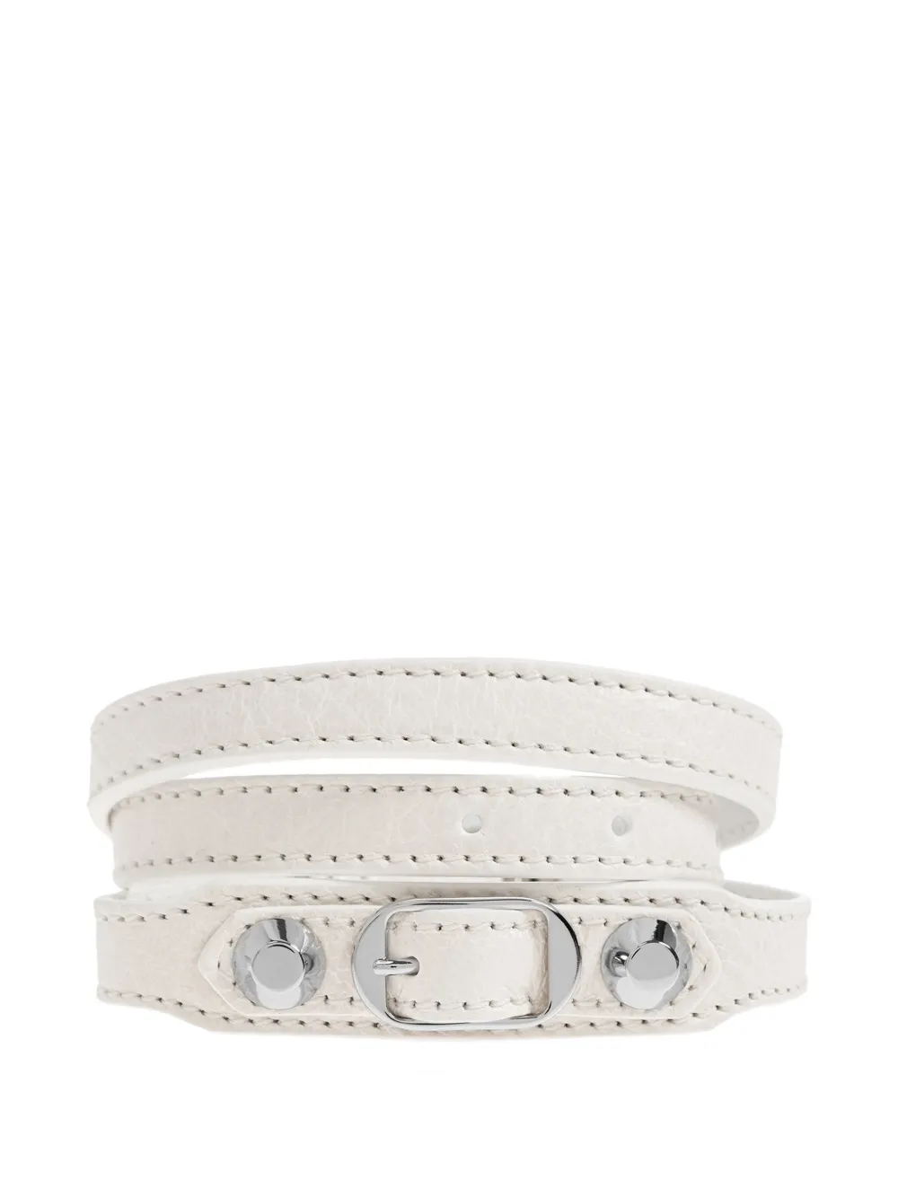 Balenciaga Bracciale con fibbia - Bianco