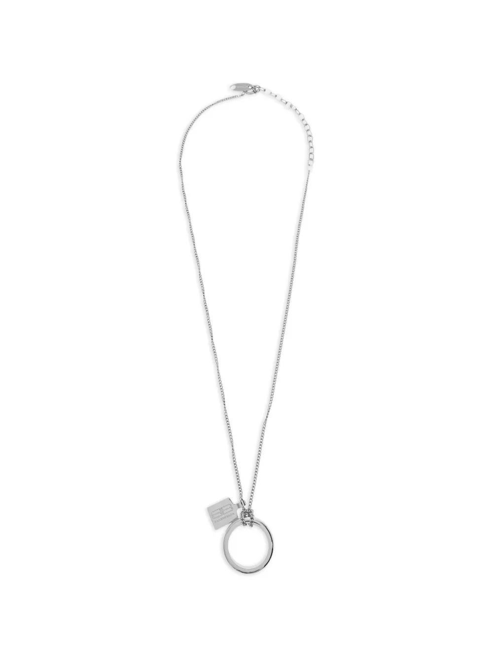 Balenciaga Saint-Germain ring-charm necklace - Silver