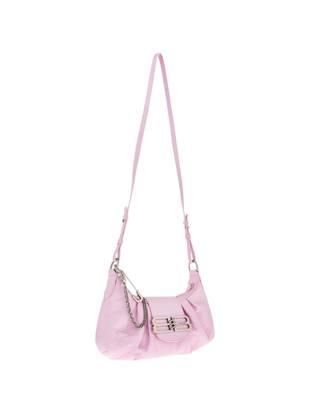Balenciaga Pamela schoudertas met logoplakkaat Roze