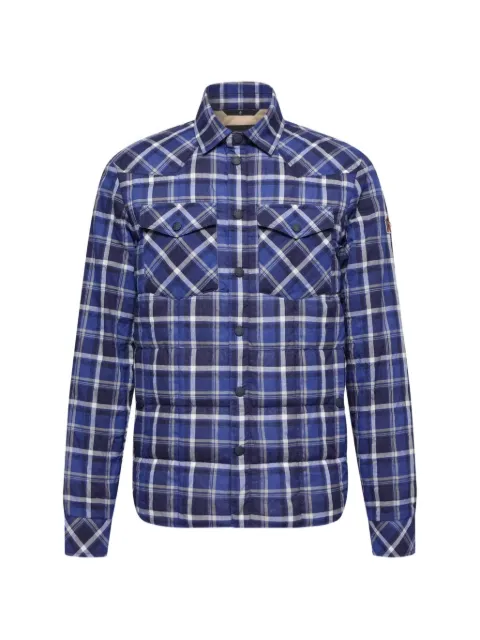 Moncler Grenoble Gelt plaid quilted jacket