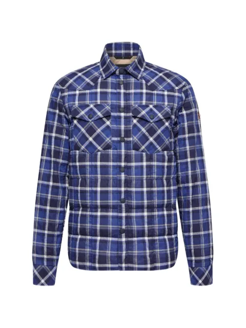Moncler Grenoble Gelt plaid quilted jacket