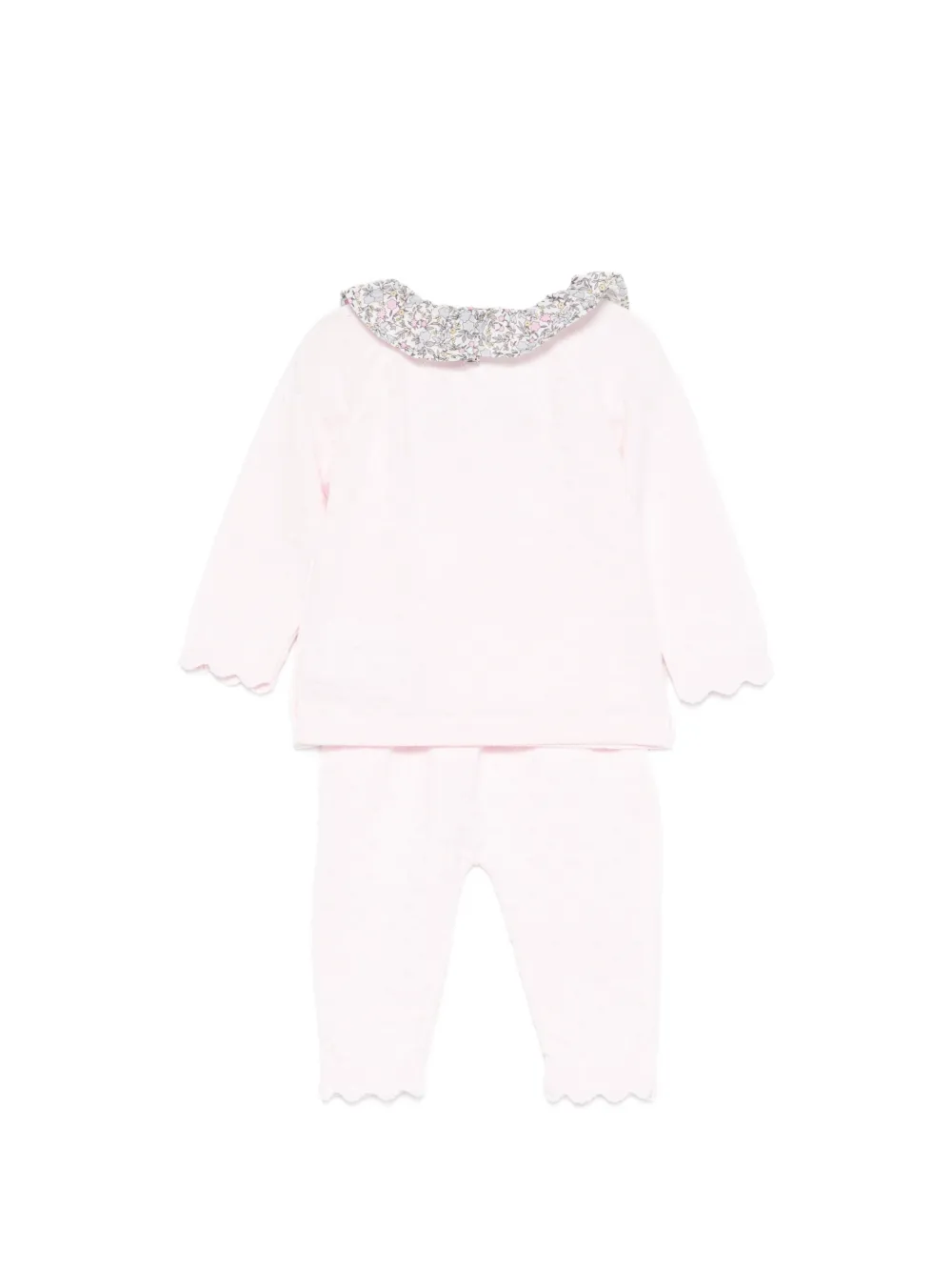  Nanan Knitted Trousers Set (set Of Two) - Pink 