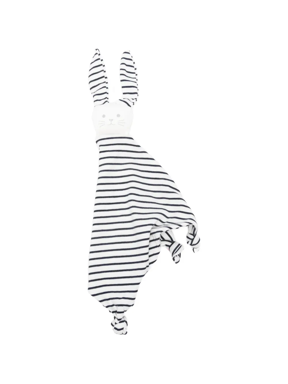 Petit Bateau striped rabbit comforter - Toni neutri