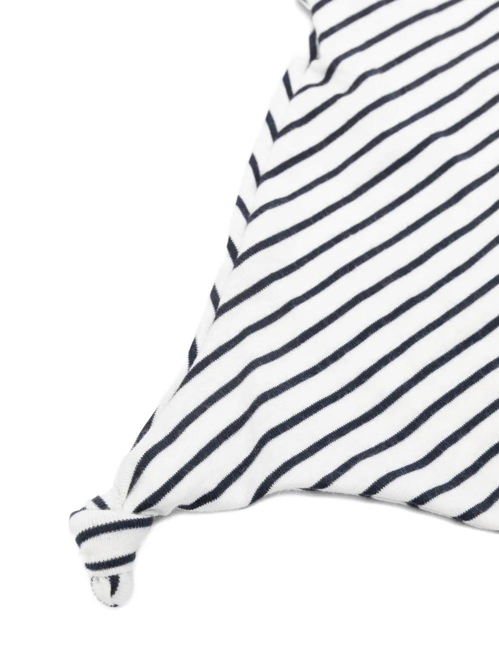  Petit Bateau Striped Rabbit Comforter - Neutrals 