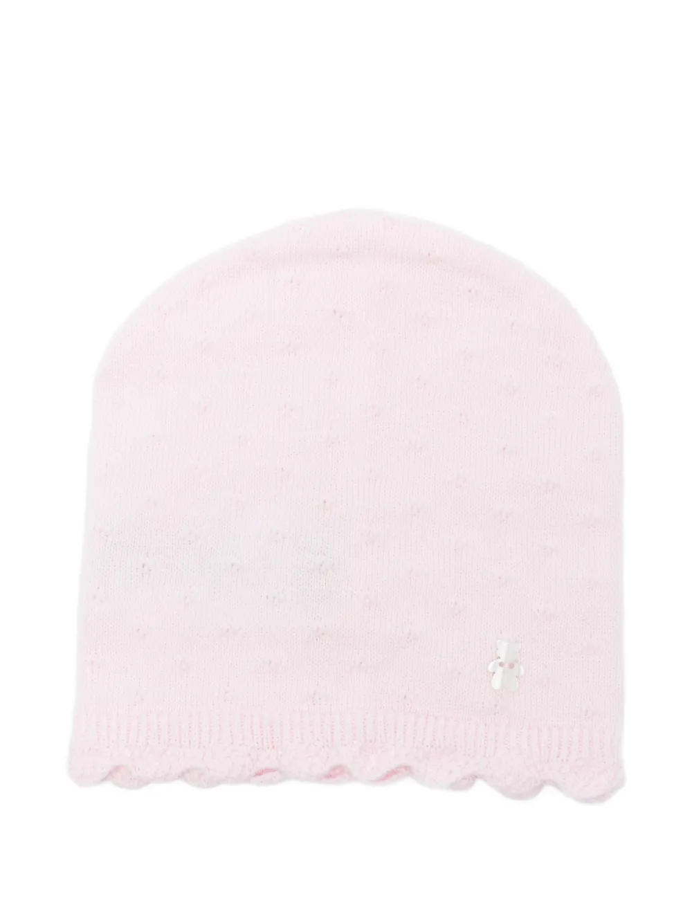 NANAN scalloped bear hat - Rosa