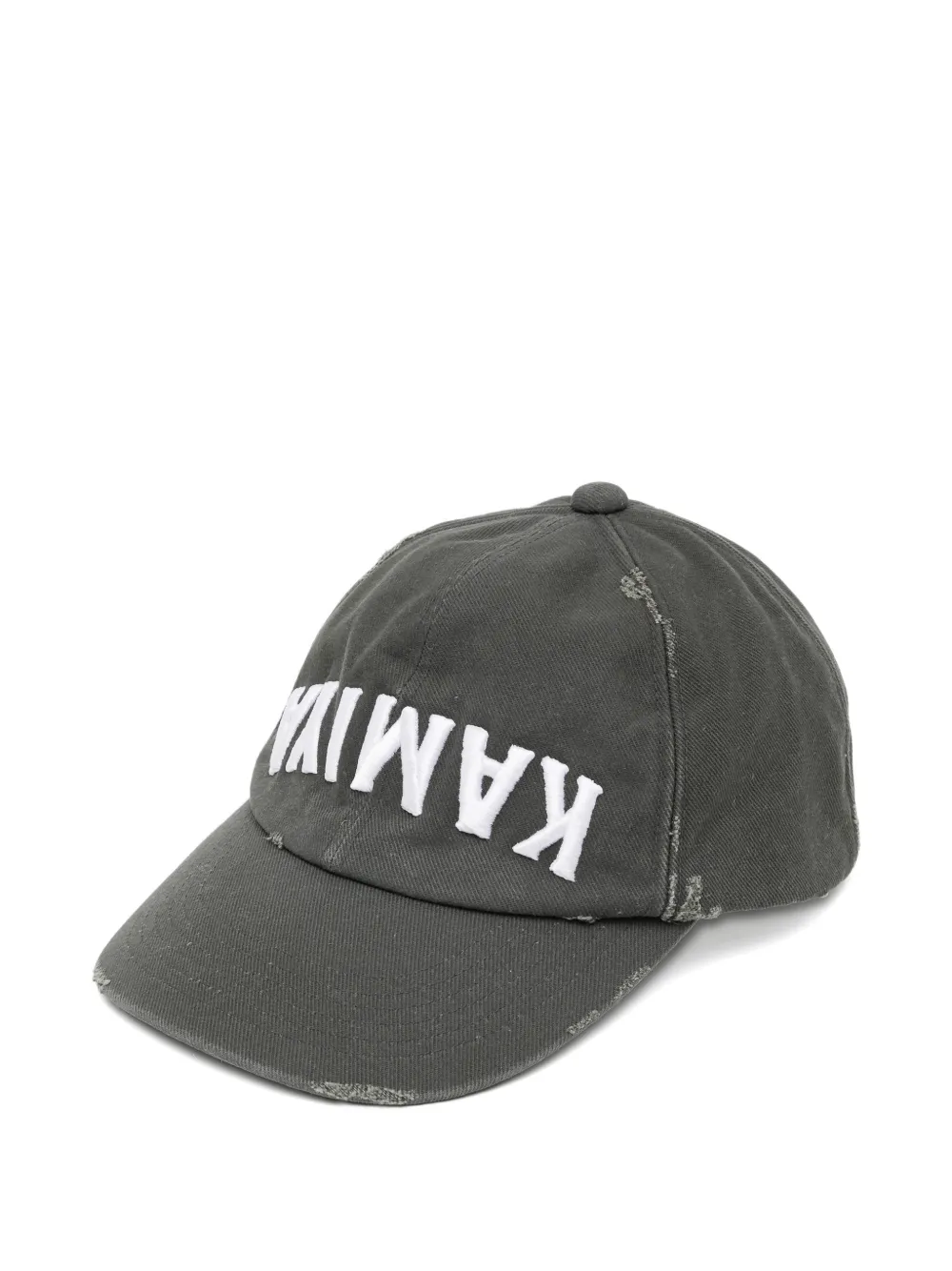 KAMIYA  upside-down distressed cap | Grey | Image 1