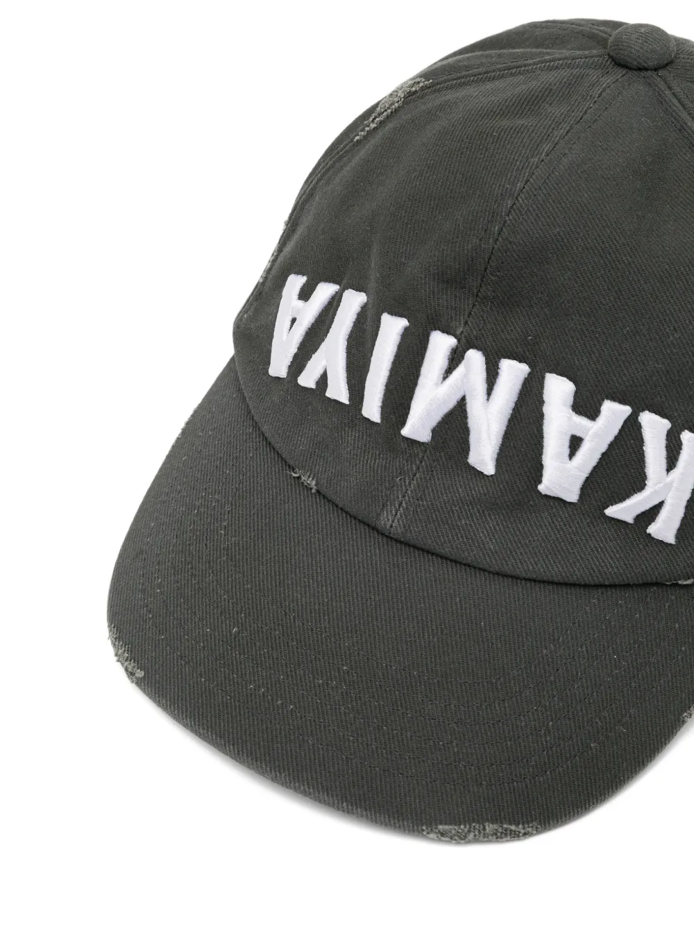  Kamiya Upside-down Distressed Cap - Grey 