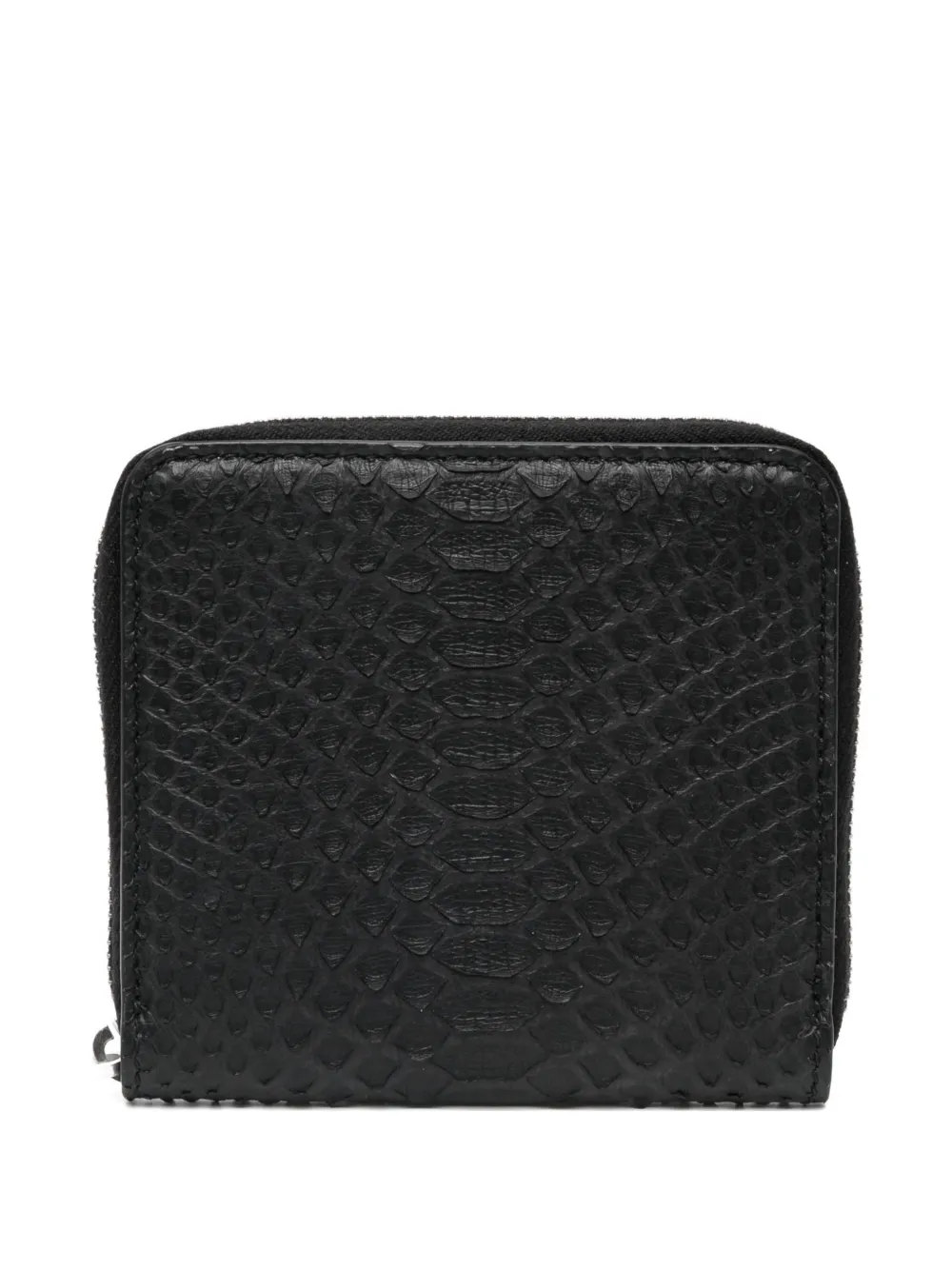 Rick Owens zipped wallet - Nero