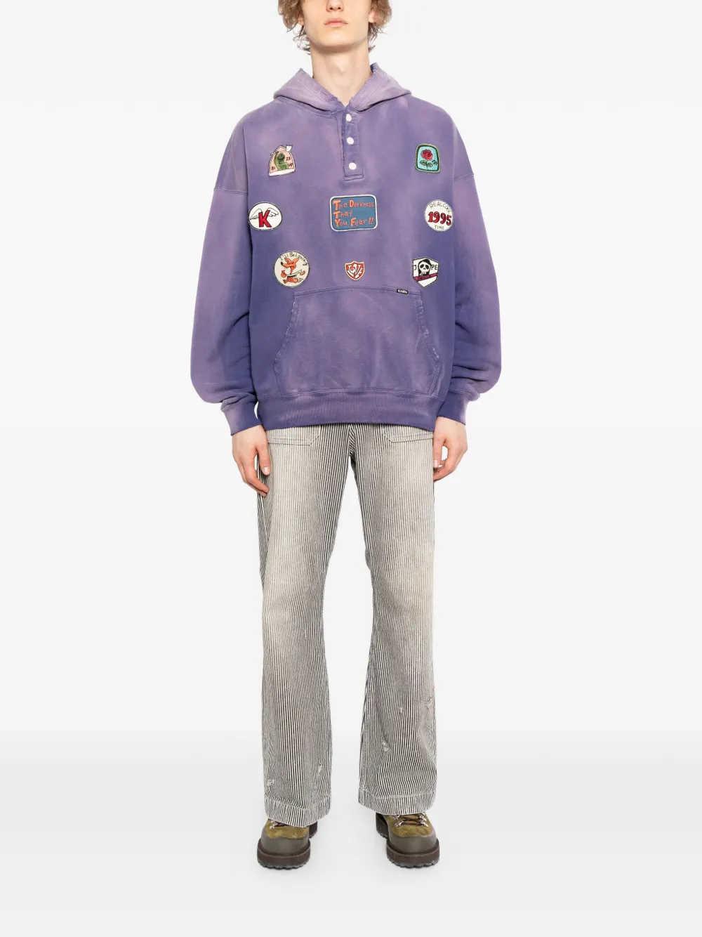 KAMIYA  patch hoodie | Hoodies | Image 2